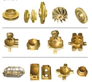 Copper investment casting